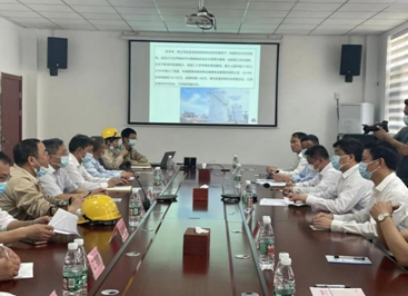 鷹潭市市長張子建來海利貴溪公司檢查指導安全生產(chǎn)工作